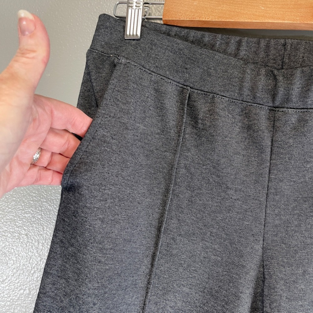 J.Crew Factory Women's Pintuck Sweatpant Heather Charcoal Sz Small Pull-On Pant - Picture 5 of 12